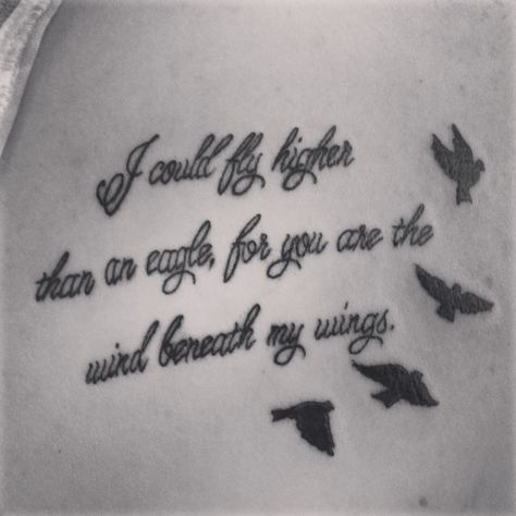 Shoulder blade tattoo, wind beneath my wings lyrics. In memory of my grandmother who I used to watch beaches with all the time while growing up. Wind Beneath My Wings Tattoo, Stop Watch Tattoo, Grandpa Tattoo, Wind Beneath My Wings, Blade Tattoo, Tribute Tattoos, Shoulder Blade Tattoo, Watch Tattoo, Matching Sister Tattoos