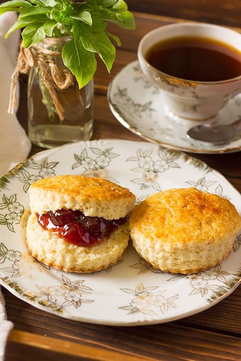 English Scones Easy Recipe - Munaty Cooking