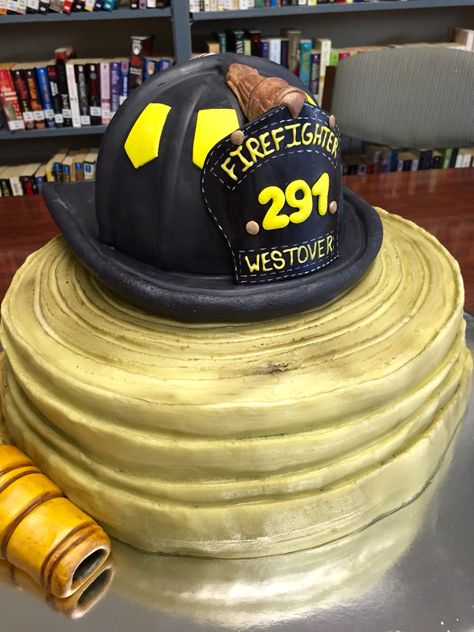 Fireman retirement cake Fire Dept Retirement Party Ideas, Firefighter Retirement Cake, Fire Department Retirement Party, Fire Chief Retirement Party Ideas, Fireman Retirement Party Ideas, Firefighter Cake Ideas, Firefighter Retirement Party Ideas, Fireman Retirement Party, Firefighter Cakes