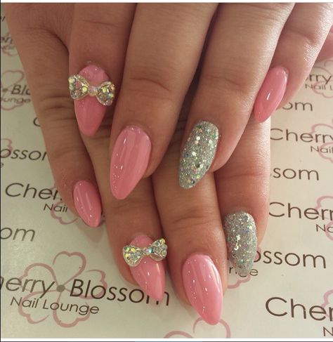 Slay Nails, Stilettos Nails, Bow Nail Designs, Super Cute Nails, Bob Braids, Almond Shape Nails, Stiletto Nails Designs, Really Cute Nails, Nail Idea