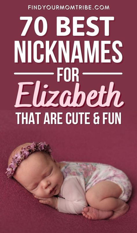 Want the perfect nickname for your little princess? Check out this list of the cutest nicknames for Elizabeth that you will love. Nicknames For Elizabeth, Nickname List, Good Nicknames, Cute Nicknames, Turn Your Life Around, Personal Growth Plan, Breastfeeding And Pumping, Postpartum Recovery, Transform Your Life