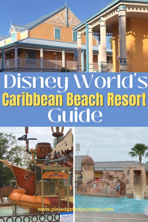 Overview of Disney's Caribbean Beach Resort including review, tips, dining, recreational activities, and more. #disneyworldtips #disneyresorts #floridatravel Disney Caribbean Beach Resort, Disney Carribean Beach Resort, Caribbean Beach Resort Disney, Disney World 2024, Wear To Disney World, What To Wear To Disney, Review Tips, Leisure Pools, Disney Vacation Planner