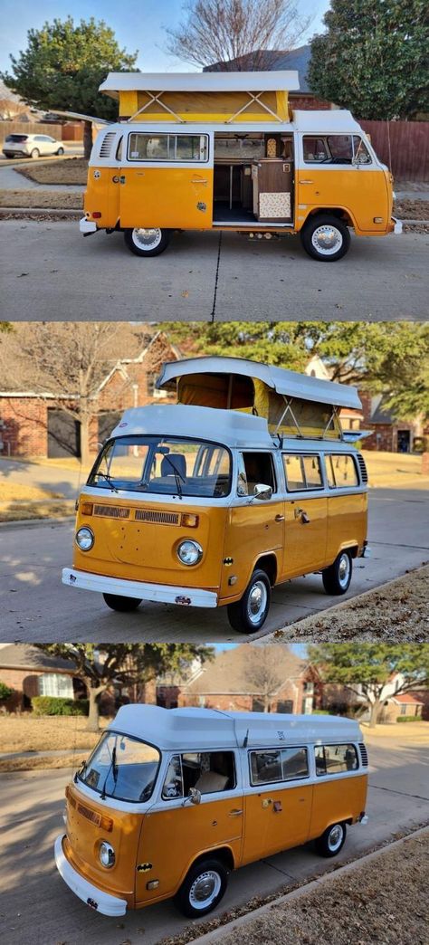 1977 Volkswagen Westfalia Camper [great original shape] 1967 Volkswagen Bus, Volkswagen Camper Van Vintage, Vintage Vw Campervan, Westfalia Van, Hippy Bus, Volkswagen Westfalia Campers, Vw T2 Camper, Volkswagen Bus Camper, Vintage Vw Camper