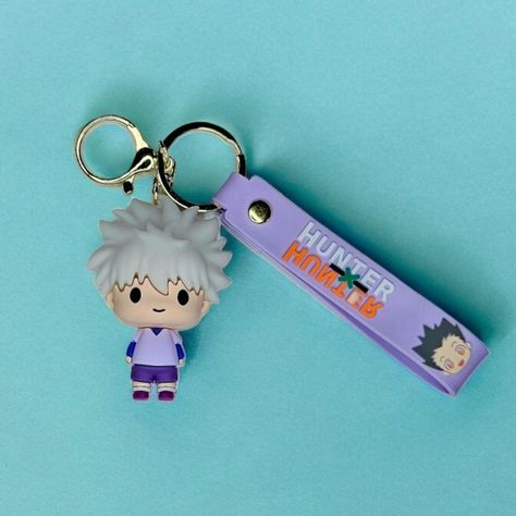 Hunter x Hunter - Chibi Killua Zoldyck keychain https://www.ebay.com/usr/onepatchman #anime #manga #weeb #hunterxhunter #hxh #killua #keychain #merch #smallbusiness Chibi Killua, Hxh Killua, Killua Zoldyck, Hunter X Hunter, Anime, Quick Saves