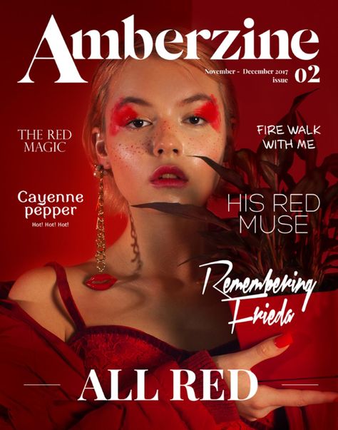 Red Magazine Cover, Red Magazine, Magazine Cover Ideas, Fashion Magazine Layout, Makeup Magazine, Pop Magazine, Vogue Magazine Covers, Fashion Magazine Cover, Design Objects