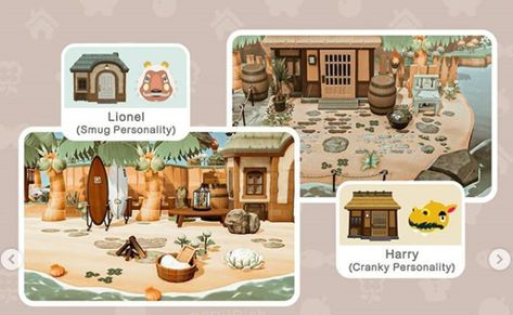 Best ACNH Beach Design Ideas - Animal Crossing New Horizons Beach Design Tips Acnh Beach Design Ideas, Acnh Beach Ideas, Beach Design Ideas, Acnh Beach, Acnh Japanese, Cottagecore Animal Crossing, Yucca Plant, Beach House Exterior, Beach Ideas