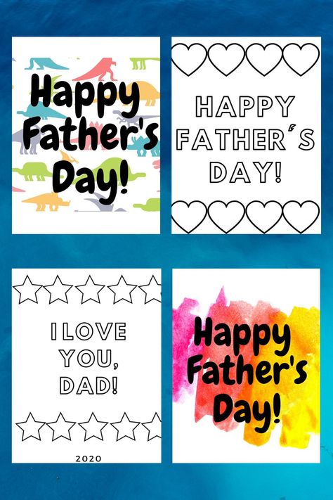 Free, printable Father's day cards for dads, fathers grandfathers, paw paw. Cards kids can color. Creative and cute father's day cards. #printablefathersdaycards#printablefathersdaycardsforkids#printablefathersday#fathersdaygifts Free Fathers Day Cards, Cards For Dads, Cards For Dad, Happy Fathers Day Cards, Dad Printable, Father's Day Printable, Father's Day Greeting Cards, Father's Day Cards, Paw Paw