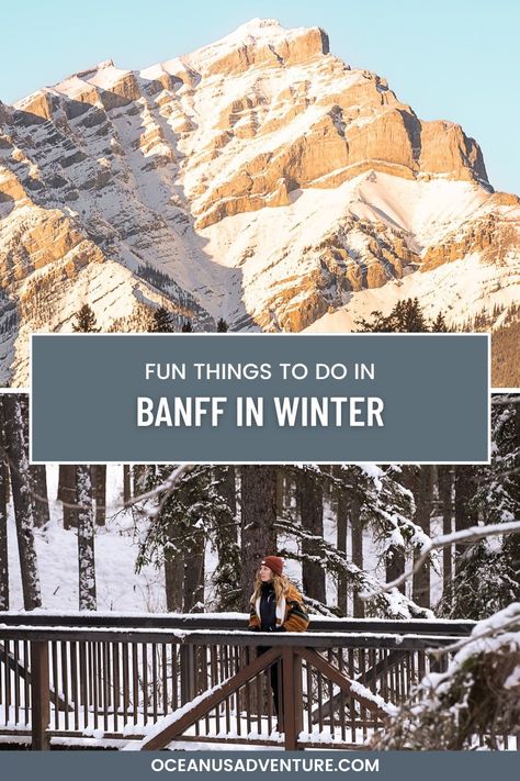 Are you dreaming of going somewhere that reminds you of a town out of a Christmas movie? Banff in Winter is magical! Here are the best things to do in Banff in Winter.

Banff in Winter | Things to do in Banff in Winter | Banff Winter Activities | Free things to do in Banff in the Winter Banff In November, Banff Christmas, Banff Winter, Things To Do In Banff, Canada Winter, Winter Things, Winter Trip, Free Activities, Christmas Movie