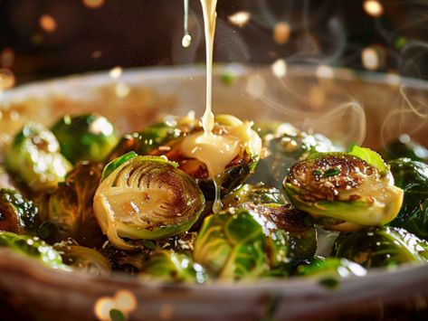 Brown Butter Brussel Sprouts, Tuscan Chicken Pasta, Roasted Sprouts, Brown Butter Sauce, Salmon Patties Recipe, Parmesan Cream Sauce, Patties Recipe, Roasted Brussels Sprouts, Browned Butter