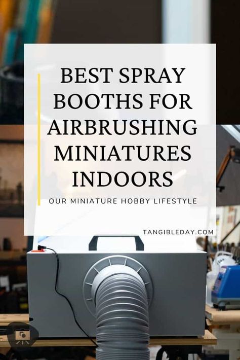 Spray Booth Diy, Portable Spray Booth, Portable Paint Booth, Screen Printing Tutorial, Airbrush Spray Booth, Booth Diy, Paint Booth, Diy Sprays, Spray Booth