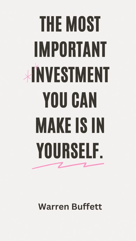 The most crucial investment you can ever make is in YOU. Whether it's through education, self-care, or personal development, nurturing your mind, body, and soul is the key to unlocking limitless possibilities.

📚 Expand your knowledge, cultivate new skills, and broaden your horizons. Invest in lifelong learning and watch as doors of opportunity swing wide open.
#InvestInYourself #SelfImprovement #PersonalGrowth #Education #Empowerment #LifelongLearning #UnlockYourPotential #SelfInvestment Invest In Knowledge Quotes, Financial Quotes, Lifelong Learning, Invest In Yourself, New Skills, Mind Body And Soul, Knowledge Quotes, Body And Soul, Mind Body