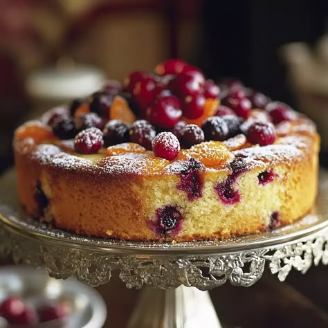 Cranberry Orange Cake Cranberry And Orange Cake, Cranberry Orange Tea, Orange Cranberry Cake, Orange Tea Cake, Cranberry Recipes Dessert, Cranberry Orange Cake, Tart Flavors, Cranberry Dessert, Cranberry Cake