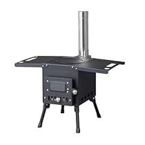 Wood Burning Camp Stove, Tent Heater, Camping Wood Stove, Stove Black, Wood Charcoal, Tent Stove, Portable Tent, Wood Burning Fire Pit, Wood Burning Fires