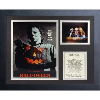 Legends Never Die Halloween Framed Memorabilia Horror Movie Decor, John Carpenter Halloween, Photo Collage Wall, Movie Decor, Halloween Film, Photo Presentation, Legends Never Die, Halloween Frames, Halloween Horror Movies