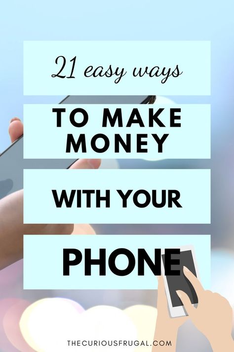 I love making money with my phone. When I was trying out different online side hustles years ago after my daughter was born, I tried several on my phone. Some I liked, some weren’t for me, and some I am still doing today. I’ll share all the details, plus all the other ways you could make money with your phone. There will be something on this list that is the right fit for you. | remote jobs, make money online Things To Make And Sell, Make Money From Your Phone, Simple Ways To Make Money, Online Side Hustles, Phone Things, Easy Ways To Make Money, Money Making Jobs, Earn Extra Cash, Extra Money Online