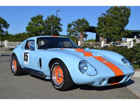 1965 Shelby Cobra Daytona Coupe Posh Cars, Shelby American, Shelby Daytona Coupe, Cobra Daytona, Ford Shelby Cobra, Shelby Daytona, Gulf Oil, 1965 Shelby Cobra, Shelby Car