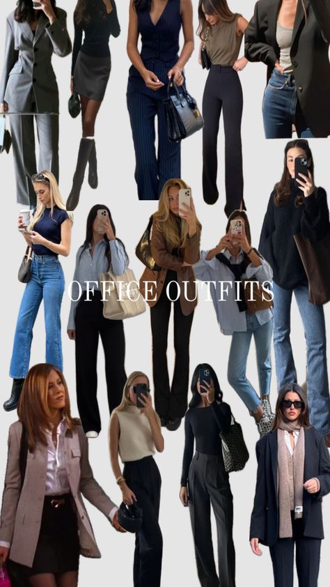 Created by cassandramccumb on Shuffles 2024 Fall Outfits Work, Outfits With Oversized Button Up Shirts, Stone Style Root Outfits, Creative Business Casual Outfits, Fall Outfits Night Out, Business Casual Outfits 2024, Warm Color Outfits, Formal Winter Wear, Business Casual Fall Outfits