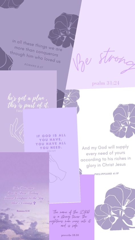 Purple Wallpaper With Bible Verse, Purple Bible, Religious Wallpaper, Family Bible Verses, Christian Iphone Wallpaper, Purple Quotes, Wallpaper Bible, God Things, Christian Quotes Wallpaper