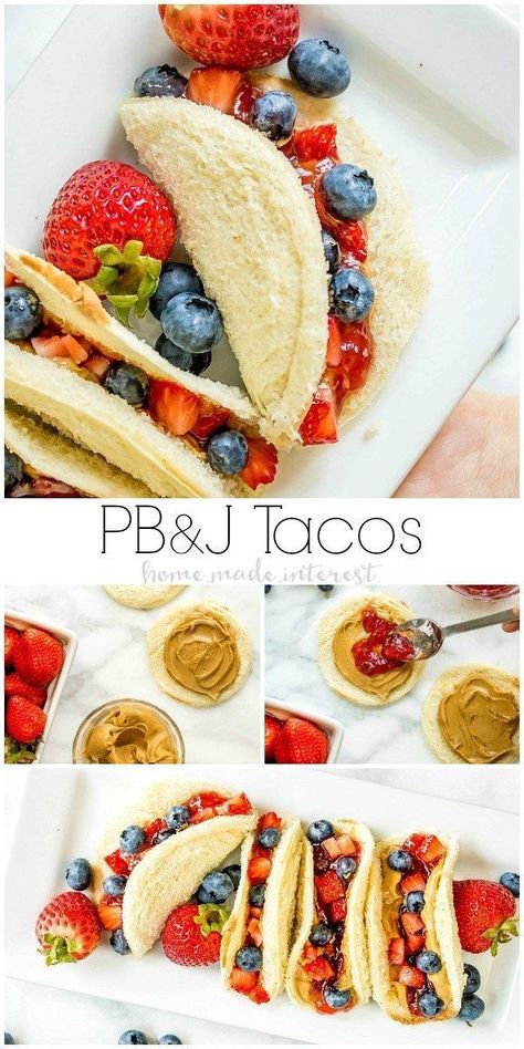 Lunch Recipe, Fun Lunch, Summer Lunch, Peanut Butter And Jelly, Summer Snacks, Fun Kids Food, Lunch Snacks, Kids Snacks, Kids Lunch