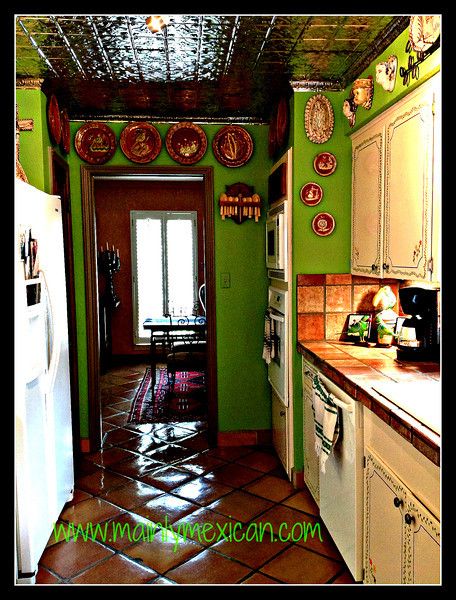 Mexican Style Home Decor, Mexican Style Kitchens, Style Hacienda, Mexican Style Homes, Mexican Style Home, Mexican Style Decor, Mexican Beauty, Mexican Interior Design, Mexican Interiors