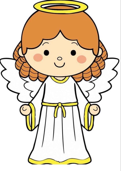 Nativity Clipart, Angel Cartoon, Jesus Decor, Diy Nativity, Classroom Birthday, Sunday School Crafts For Kids, Bible School Crafts, Nativity Crafts, Christmas Nativity Scene