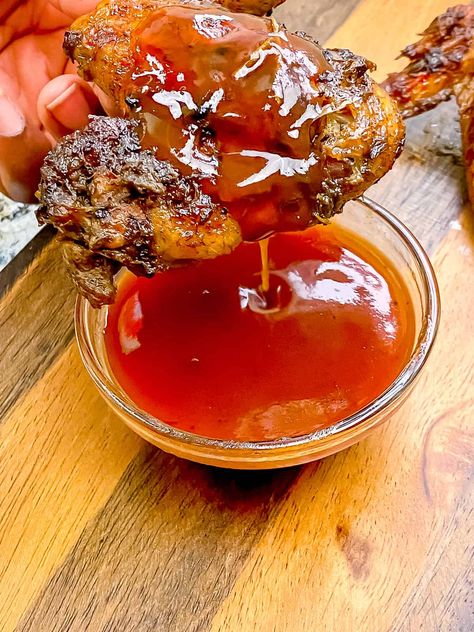 Sauce For Jerk Chicken, Jerk Sauce Recipe, Caribbean Sauce, Sweet Sauce Recipes, Jamaican Jerk Sauce, Jerk Recipe, Jerk Chicken Wings, Jerk Sauce, Dipping Sauces For Chicken