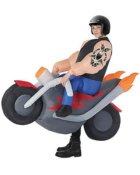 Kids Biker Inflatable Costume - Spirithalloween.com Biker Halloween Costume, Blow Up Halloween Costumes, Biker Costume, Inflatable Costumes, Boy Halloween Costumes, Funny Costumes, Up Costumes, Halloween Boys, Adult Halloween Costumes