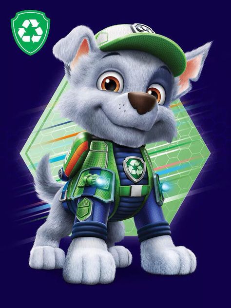 Paw Patrol The Movie, Imprimibles Paw Patrol, Paw Patrol Rocky, Paw Patrol Birthday Theme, Paw Patrol Decorations, Paw Patrol Movie, Diy Art Crafts, Paw Patrol Cartoon, Skye Paw