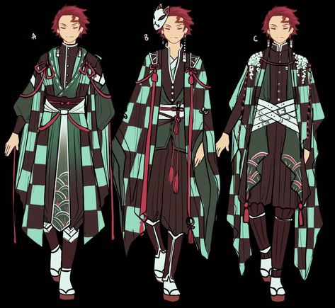 Nezuko Design, Hannah Alexander Artwork, Hannah Alexander, Tanjiro And Nezuko, My Demon, Dragon Slayer, Character Designs, Slayer Anime, Anime Outfits