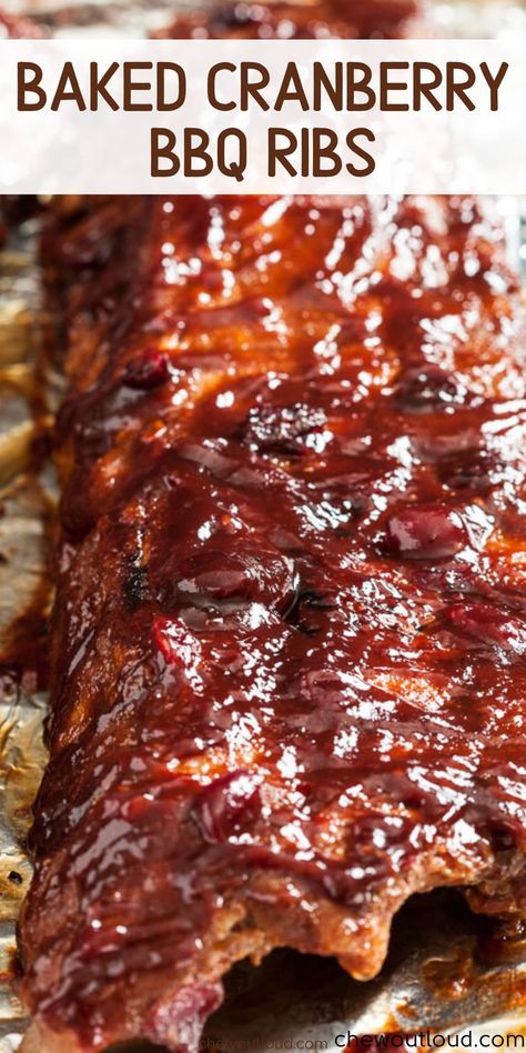 Buttery Shrimp, Glazed Ribs, Comfort Meals, Rib Sauce, Holidays Recipes, Rib Recipe, Honey Bbq Sauce, Berry Recipes, Baked Ribs