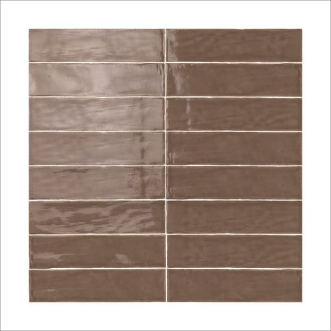 LINEA_MOKA_glossy_ Brown Subway Tile, Brown Backsplash, Backsplash Tiles, Pigment Coloring, Shower Pan, Porcelain Mosaic Tile, Traditional Ceramics, Neutral Beige, Ceramic Wall Tiles