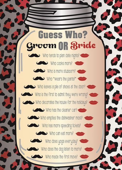 Guess Who? This is a very entertaining game to play, perfect for the girls at the hen party who know both the bride and groom! Hen Party Games, Printable Bridal Shower Games, Wedding Shower Games, Couple Shower, Wedding Games, Online Wedding, Guess Who, Bridal Shower Games, Hen Party