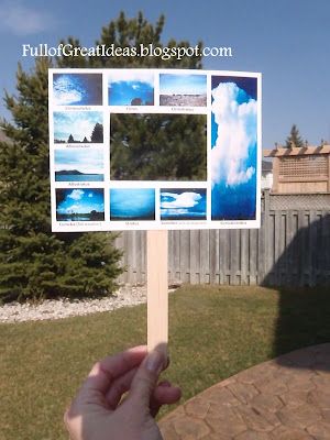 Cloud Identification Printable, Cloud Identification, Cloud Diy, Weather Unit Study, Weather Unit, Diy Clouds, Class Pictures, Summer Reading Program, Montessori Ideas