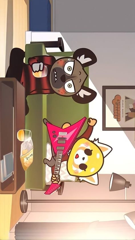 aggretsuko sanrio Aggretsuko Background, Aggretsuko Haida X Retsuko, Aggretsuko Wallpaper Desktop, Aggretsuko And Haida, Aggretsuko Pfp, Aggretsuko Wallpaper, Aggretsuko Icons, Aggretsuko Fanart, Aggretsuko Retsuko