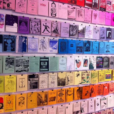 A Brief History of Zines | Mental Floss Zine Ideas, Art Zine, Zine Design, Creative Activities For Kids, Creative Activities, Design Inspo, Book Design, Cover Art, Art Inspo