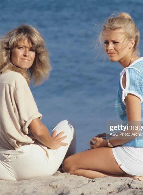 Farrah Fawcett & Cheryl Ladd (aka Jill Munroe & Kris Munroe) Farrah Fawcett Poster, Incredible Hulk Tv, Bruce Boxleitner, Farrah Fawcet, Linda Gray, Agnes Moorehead, Kate Jackson, Cheryl Ladd, Charlie’s Angels