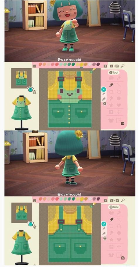 Animal Crossing Design Pattern Clothes, Acnh Design Grid Clothes, Animal Crossing Grid Design Clothes, Acnh Clothes Grid, Acnh Clothes Design Pattern Grid, Acnh Grid Design Clothes, Animal Crossing Clothing Designs Grid, Acnh Phone Case Design Grid, Animal Crossing Clothes Pattern Grid