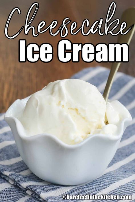 Cheesecake Ice Cream Cream Cheese Ice Cream Recipe, Soft Serve Ice Cream Recipes, Cheesecake Ice Cream Recipe, Kitchenaid Ice Cream Maker, Ninja Ice Cream Recipe, Best Homemade Ice Cream, Ice Cream Recipes Machine, Custard Ice Cream, Gelato Recipe