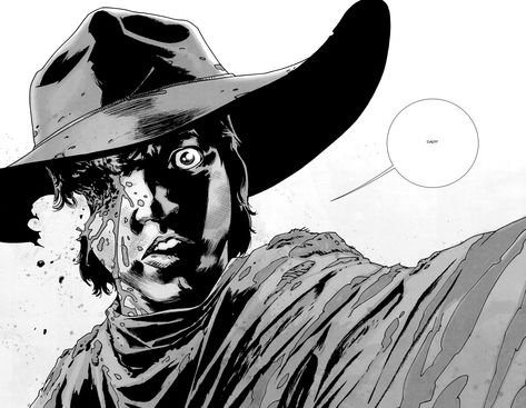 The Walking Dead #83 Carl Grimes Comic, Carl The Walking Dead, Twd Comics, Chandler Riggs, Carl Grimes, Stuff And Thangs, Rick Grimes, Get Shot, Comic Collection