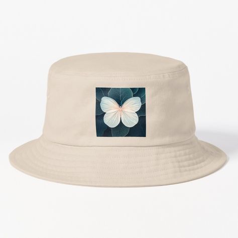 Get my art printed on awesome products. Support me at Redbubble #RBandME: https://www.redbubble.com/i/bucket-hat/white-butterfly-by-sayarikc/167035150.51XZU?asc=u Bucket Hat White, White Butterfly, Bucket Hat, My Art, Awesome Products, Art Prints, Hats, White, Art