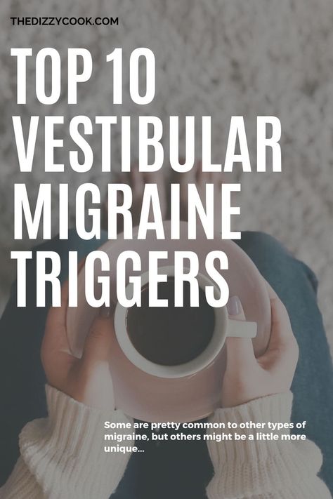 Vestibular Migraines Symptoms, Vestibular Disorder, Vestibular Migraines, Native Healing, Headache Diet, Dizzy Cook, Types Of Migraines, Migraine Diet, Migraine Help