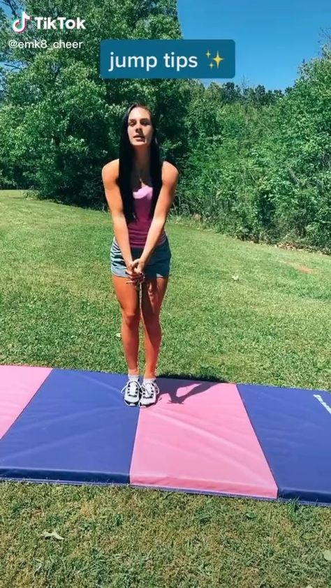 Pin by Mj on c h e e r [Video] | Cheerleading workout, Cheer workouts, Cheerleading workouts Cheer Drills Jumps, Basic Cheer Jumps, Cheer Requirements, Cheerleader Moves For Beginners, Herkie Jump Cheerleading, Stretch Routine For Flexibility Cheer, Cheer Equipment For Home, Cheer Jumps Workout, Basic Stunts Cheerleading