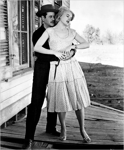 Eli Wallach, Carroll Baker, Elia Kazan, Open Collar Shirt, Long Hots, Tennessee Williams, Cowboy Belt, Kazan, Hollywood Stars