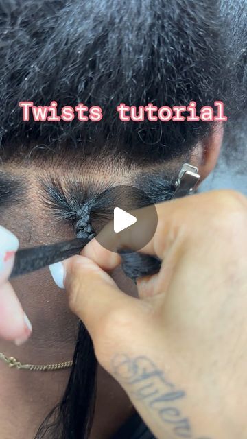 How To Hair Twist, How To Start Twist Braids, Island Twist With Curls Tutorial, How To Make Twist Braids, Twist Braids Hairstyles Tutorials, Medium Twists With Extensions, Diy Twists With Braiding Hair, How To Do Twists, How To Twist Braid