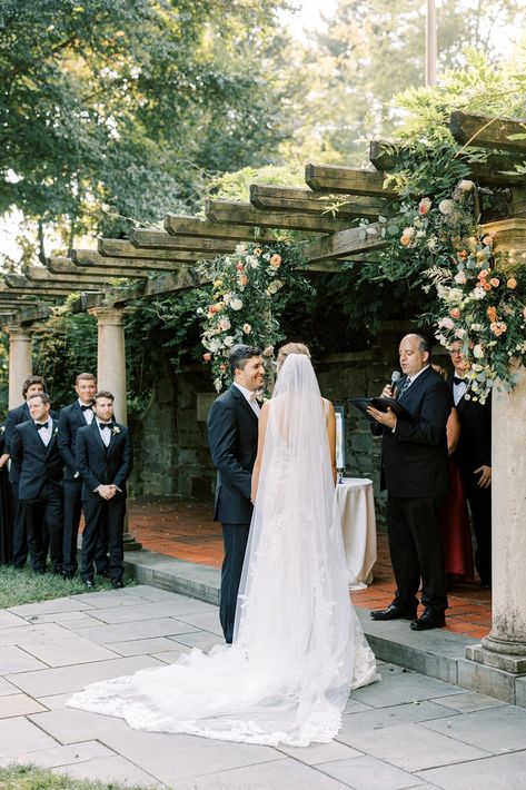 Fall Curtis Arboretum Wedding in Philadelphia photographed by PA wedding photographer Samantha Jay Photo. Curtis Arboretum Wedding, Curtis Arboretum, Arboretum Wedding, Jewish Wedding Ceremony, Tent Reception, Elegant Fall, Philadelphia Wedding, Tent Wedding, Jewish Wedding