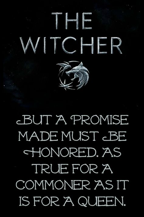 The Witcher Quotes, Bookmark Quotes, Witcher Tattoo, Witcher Series, A Beautiful Lie, Warrior Poet, The Witcher Geralt, The Witcher Books, The Neverending Story