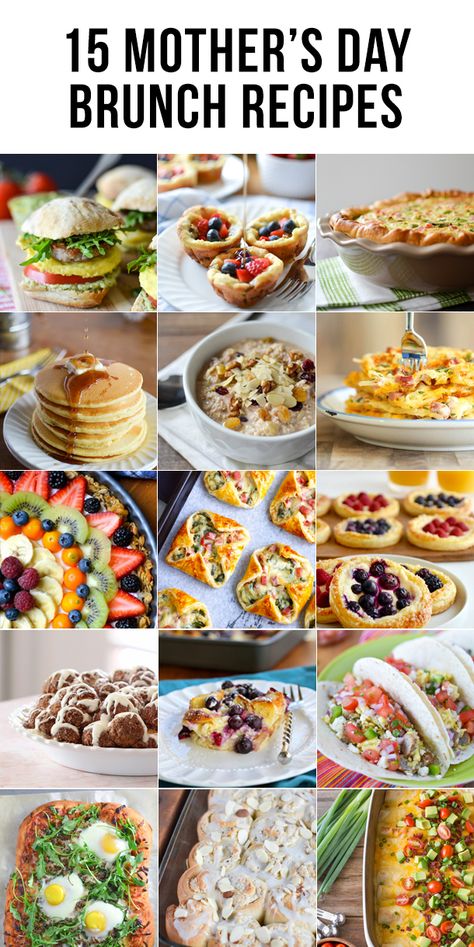 15 Delicious Mother's Day Brunch Recipes Mothers Day Meals, Mother's Day Brunch Menu, Birthday Dinner Menu, Chicken Thights Recipes, Kids Brunch, Recipes Easter, Mothers Day Dinner, Breakfast Party Foods, Great Chicken Recipes