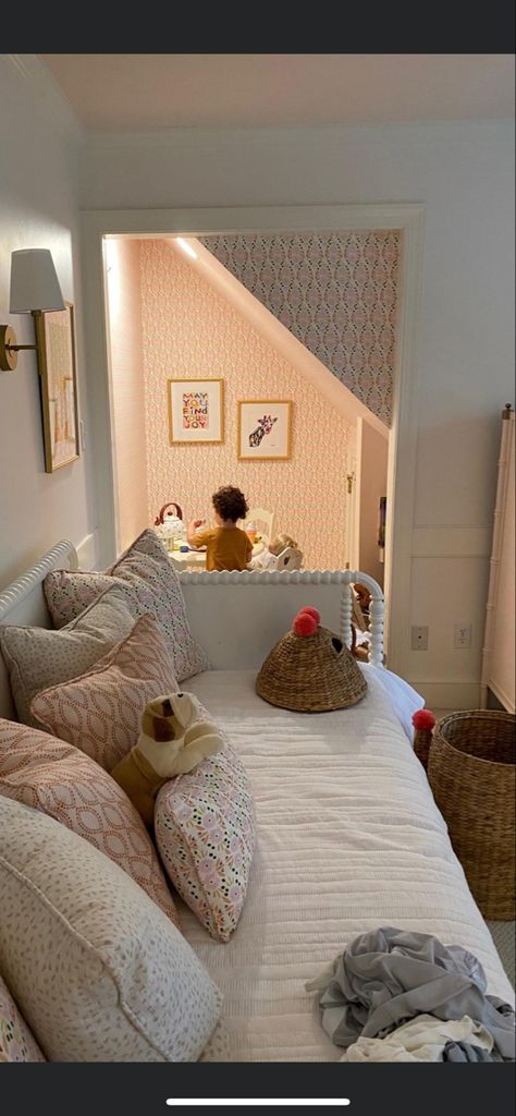 Play Guest Room Combo, Basement Playroom Guest Room Combo, Playroom Guest Room Combo Ideas Murphy Bed, Playroom / Guest Room Ideas, Under Stairs Playroom, Playroom/guest Room, Under Stairs, Home Remodeling, Kids Room