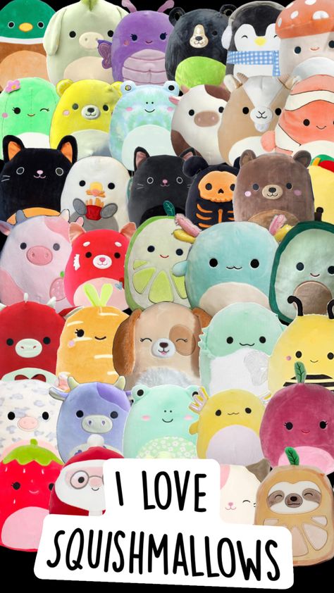 Squishmallows are so cute! Comment “squish” if you like them too!! ;) Squish Mellow, Party Gift Bags, Create Collage, Creative Play, Party Gifts, Gift Bags, Coco, Cut Out, Energy