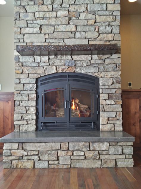 Adding A Wood Burning Fireplace, Wood Fireplace Design, Wood Burning Stove Insert, Prefab Fireplace, Fireplace Options, Wood Fireplace Inserts, Woodburning Stove Fireplace, Wood Fireplaces, Wood Burning Insert